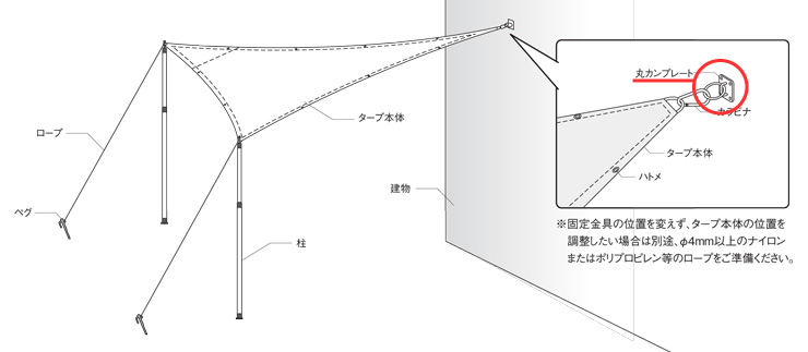 丸カンプレート PR-12 ステンレス 生地  - 4