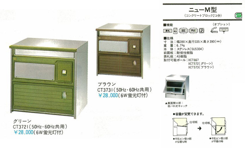 松下電工ニューM型 カタログ抜粋