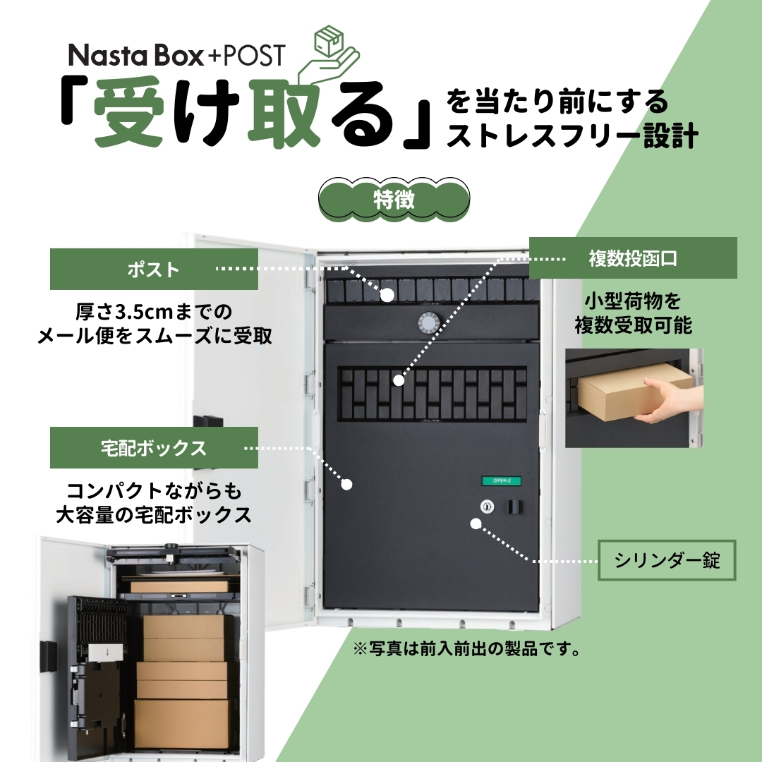 ナスタ ナスタボックスプラスポスト キャンペーン 受け取るをスタンダードに