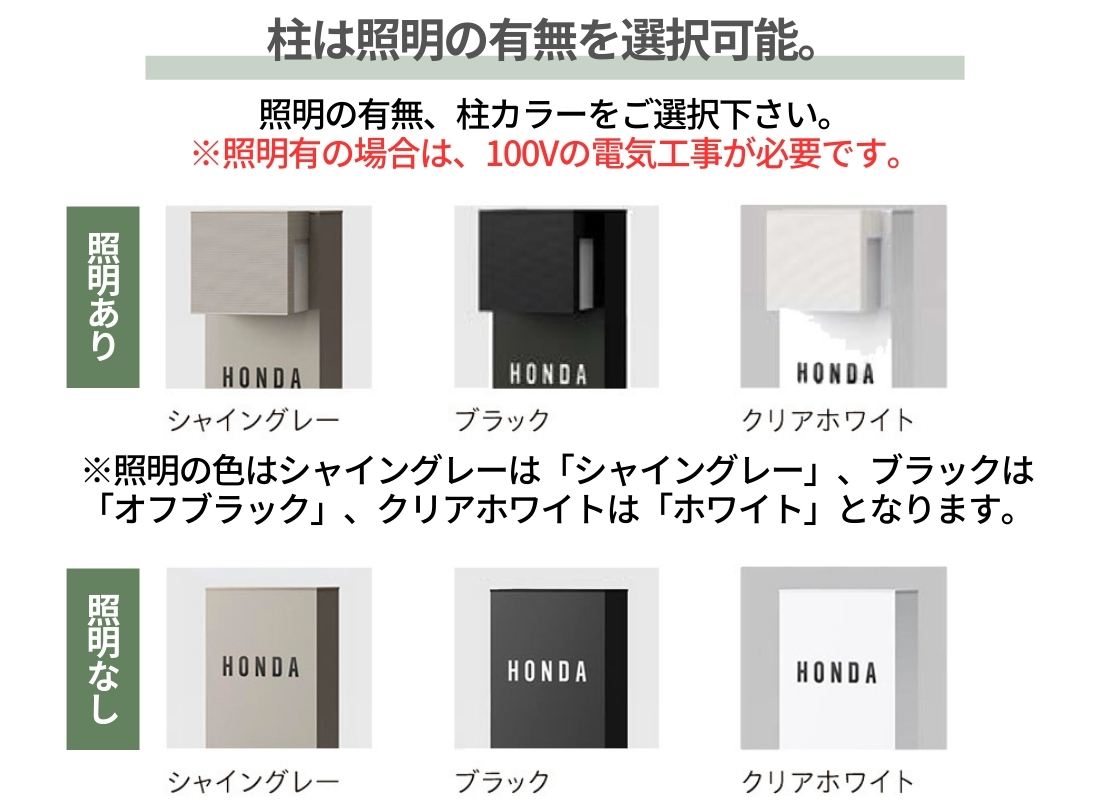 LIXIL 機能門柱FP 柱の仕様について