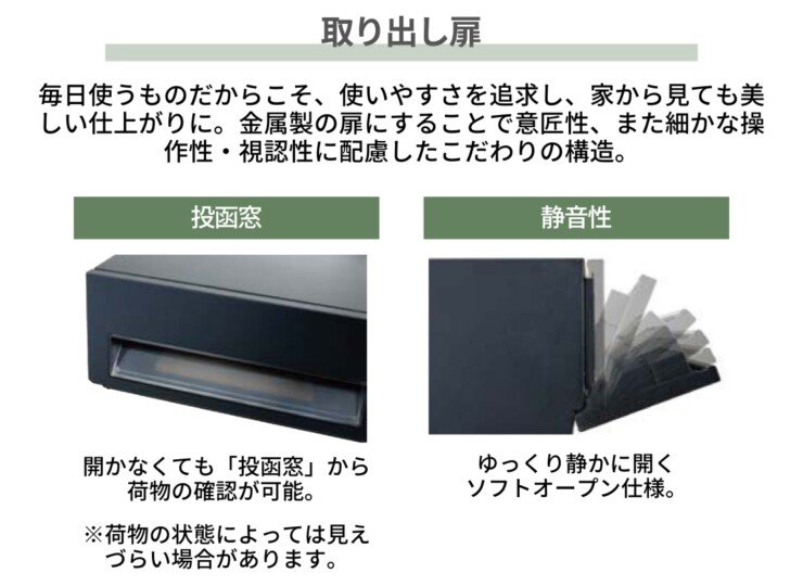 LIXIL エクスポストKN 取出し扉