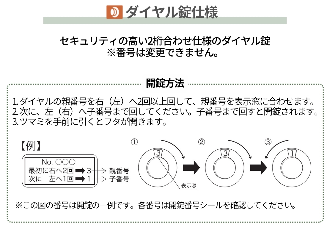 オンリーワンクラブ 独立ポスト マカロン+マカロン専用ワンスタンド ダイヤル錠仕様