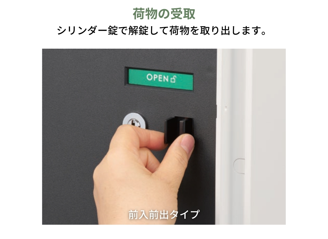 ナスタ ナスタボックス プラスポスト 荷物の受取