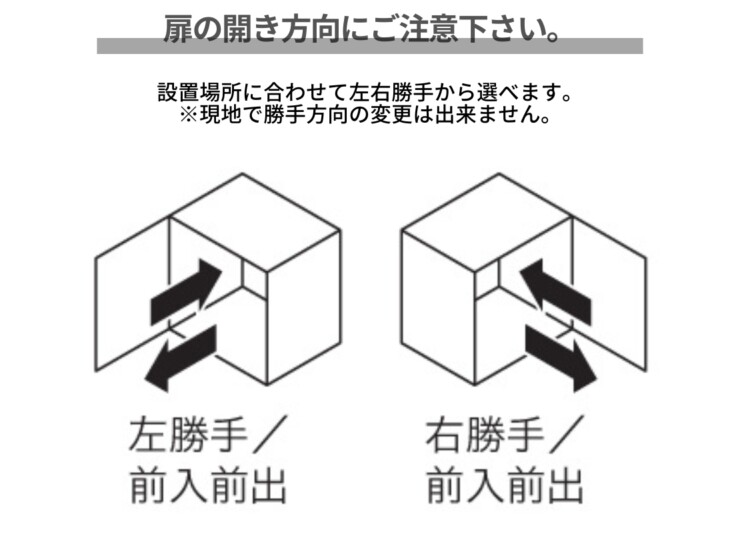 ナスタ ナスタボックス プラスポスト 前入れ前出し 取出し方向