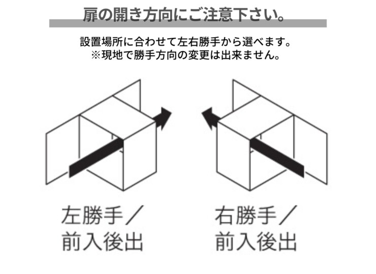 ナスタ ナスタボックス プラスポスト サイズL 前入後出 取出し方向にご注意下さい