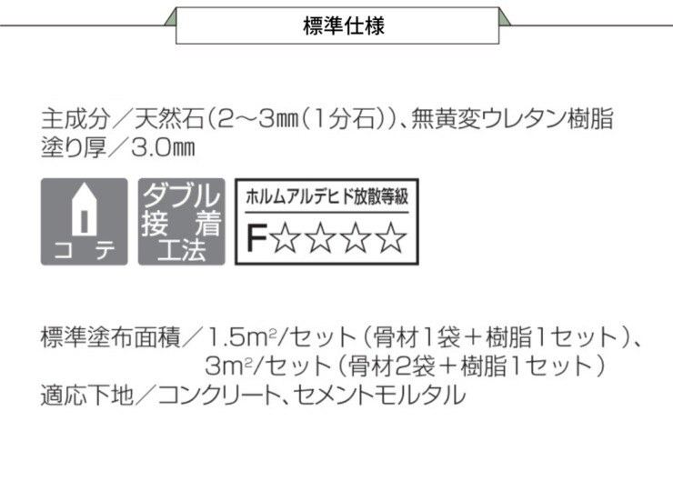 四国化成建材 天然石・透水性舗装材 リンクストーンS 標準仕様