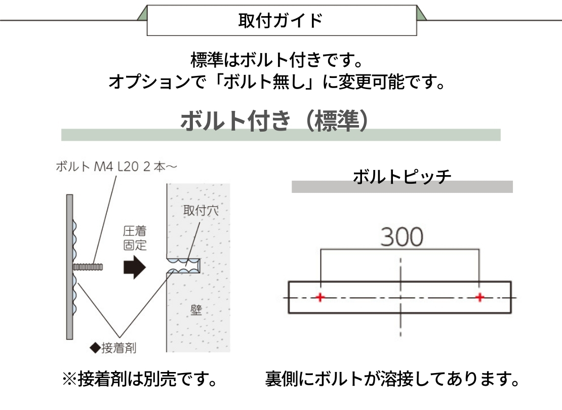 美濃クラフト ステンレス表札 Ancient（エンシェント）MAE-3-GTA 取り付けガイド