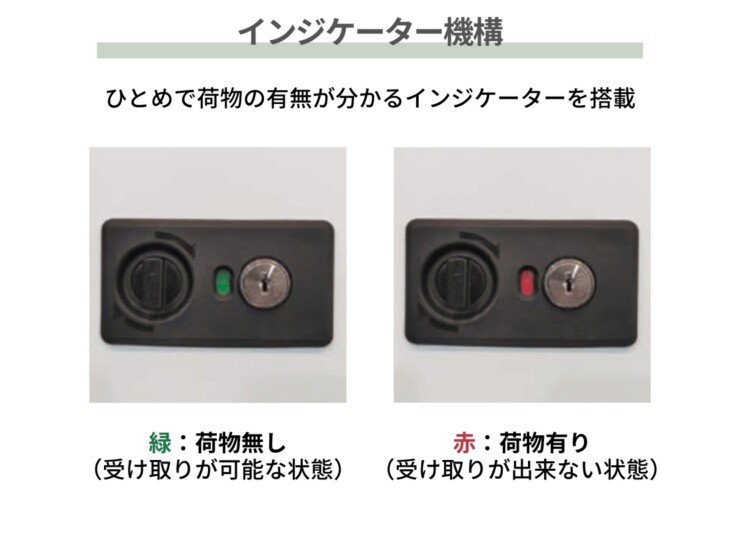 丸三タカギ 宅配ボックス タクティーボH インジケーター搭載